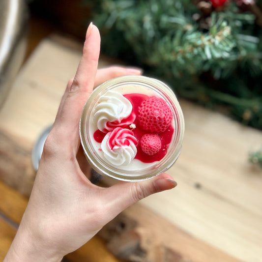 Strawberry Divine Soy Candle | Melted Magic