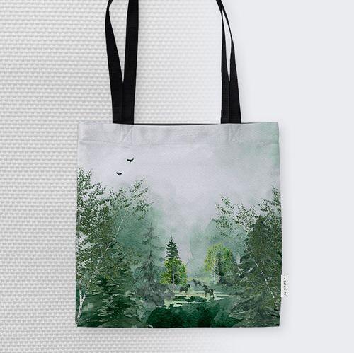 Canvas Tote 20 Acre Woods Collection