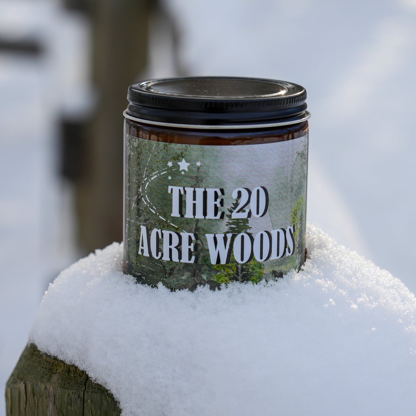 Pine Needles & Patchouli 20 Acre Woods Candle