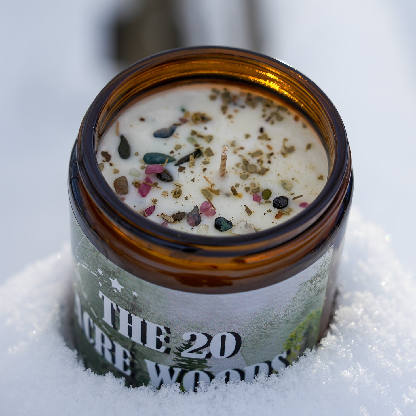 Pine Needles & Patchouli 20 Acre Woods Candle