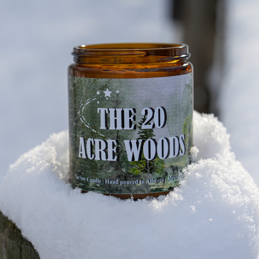 Pine Needles & Patchouli 20 Acre Woods Candle