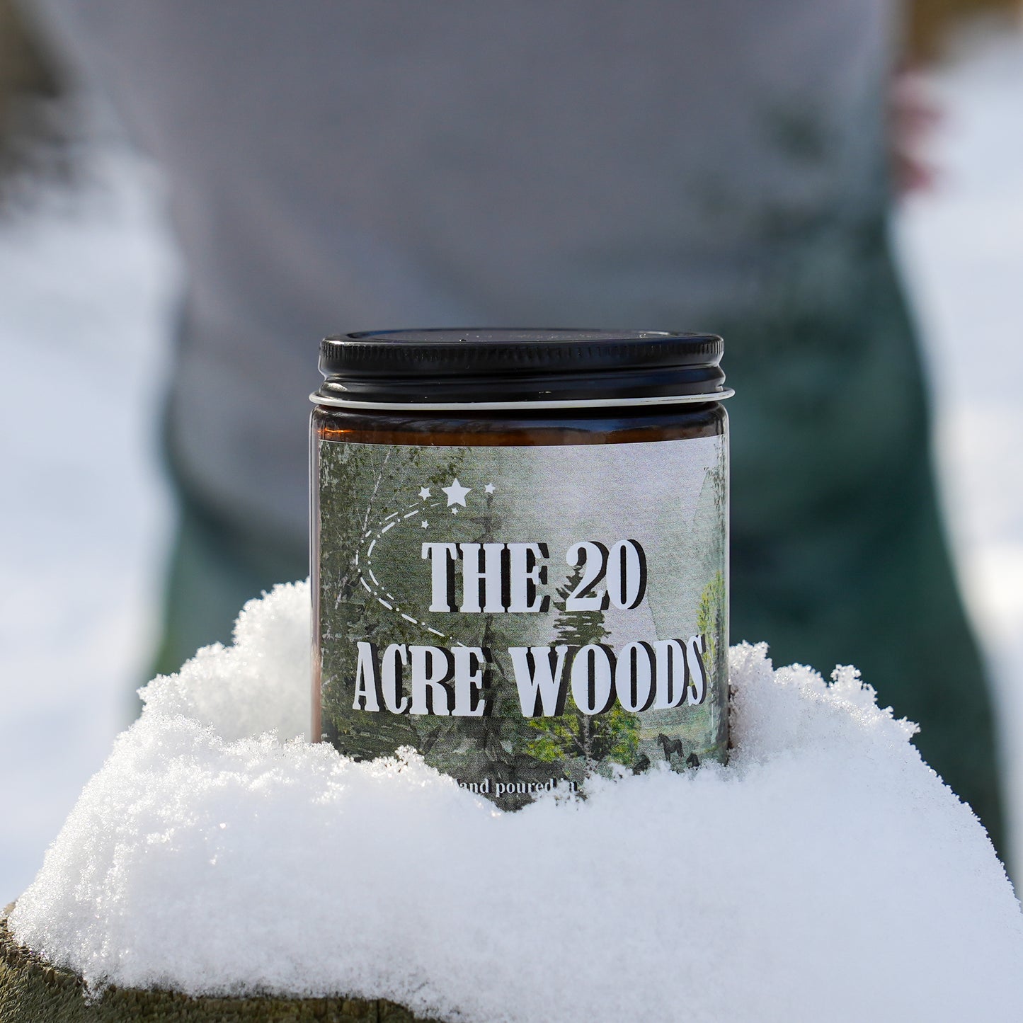 Pine Needles & Patchouli 20 Acre Woods Candle