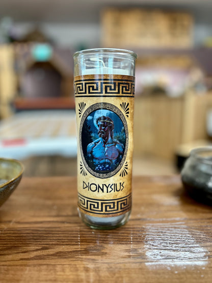 Dionysus Refillable Candle - Ignite the light / Alberta Laser Engraving