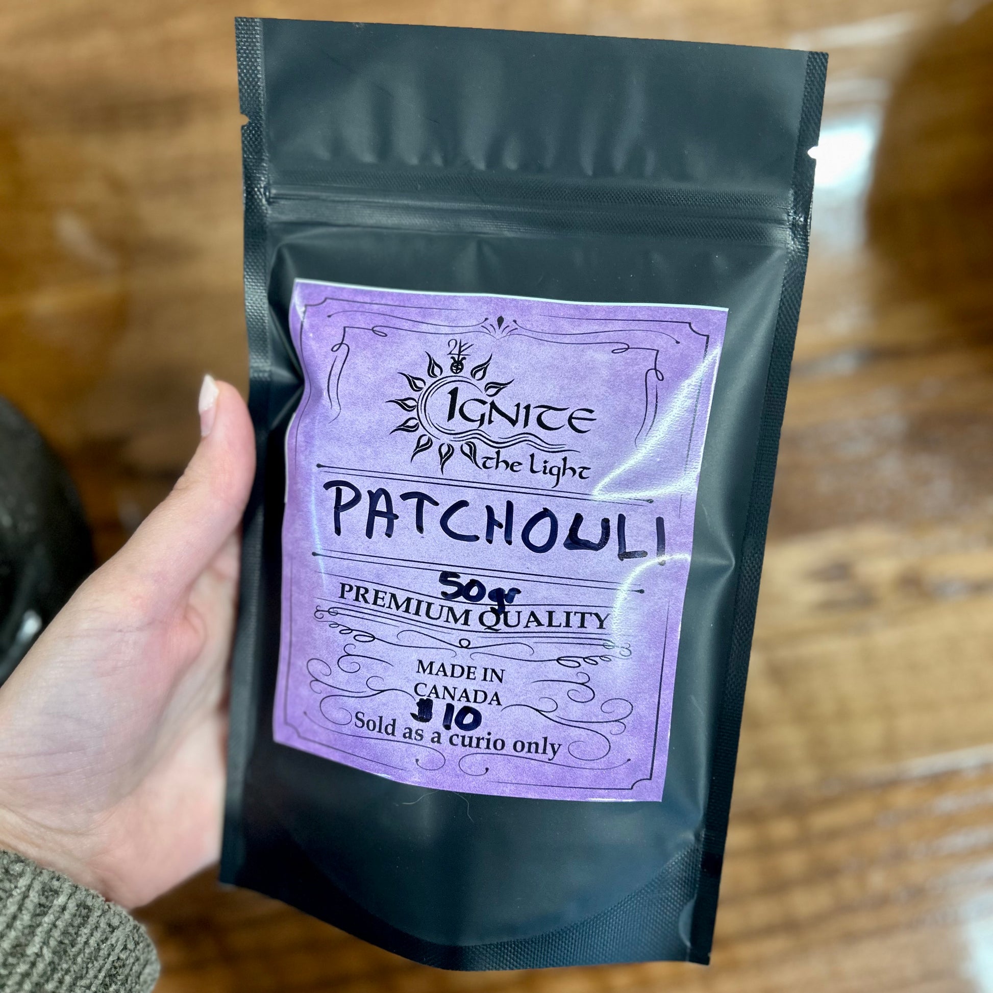 Patchouli - Apothecary Bag - Ignite the light / Alberta Laser Engraving