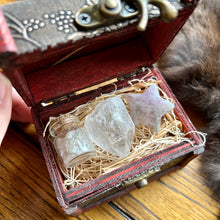 Load image into Gallery viewer, Peace and Tranquility Crystal Bundle Treasure Chest - Ignite the light / Alberta Laser Engraving
