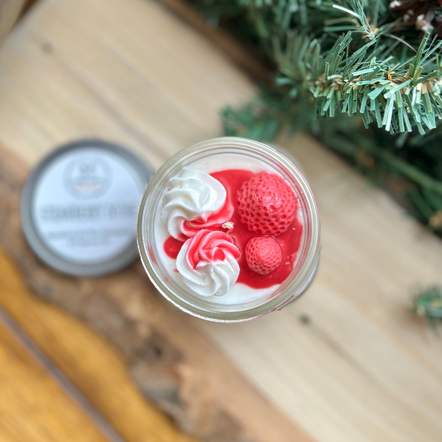 Strawberry Divine Soy Candle | Melted Magic