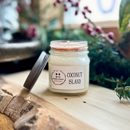 Coconut Island Soy Candle | Melted Magic