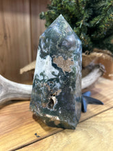 Load image into Gallery viewer, Moss Agate JFMA7523 - Ignite the light / Alberta Laser Engraving
