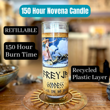 Load image into Gallery viewer, Freyja Novena Candle - North Witch Magick Co.
