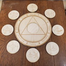 Load image into Gallery viewer, Tables of Practice for Sorcery of Hekate by Jason Miller - Large 12&quot; - North Witch Magick Co.
