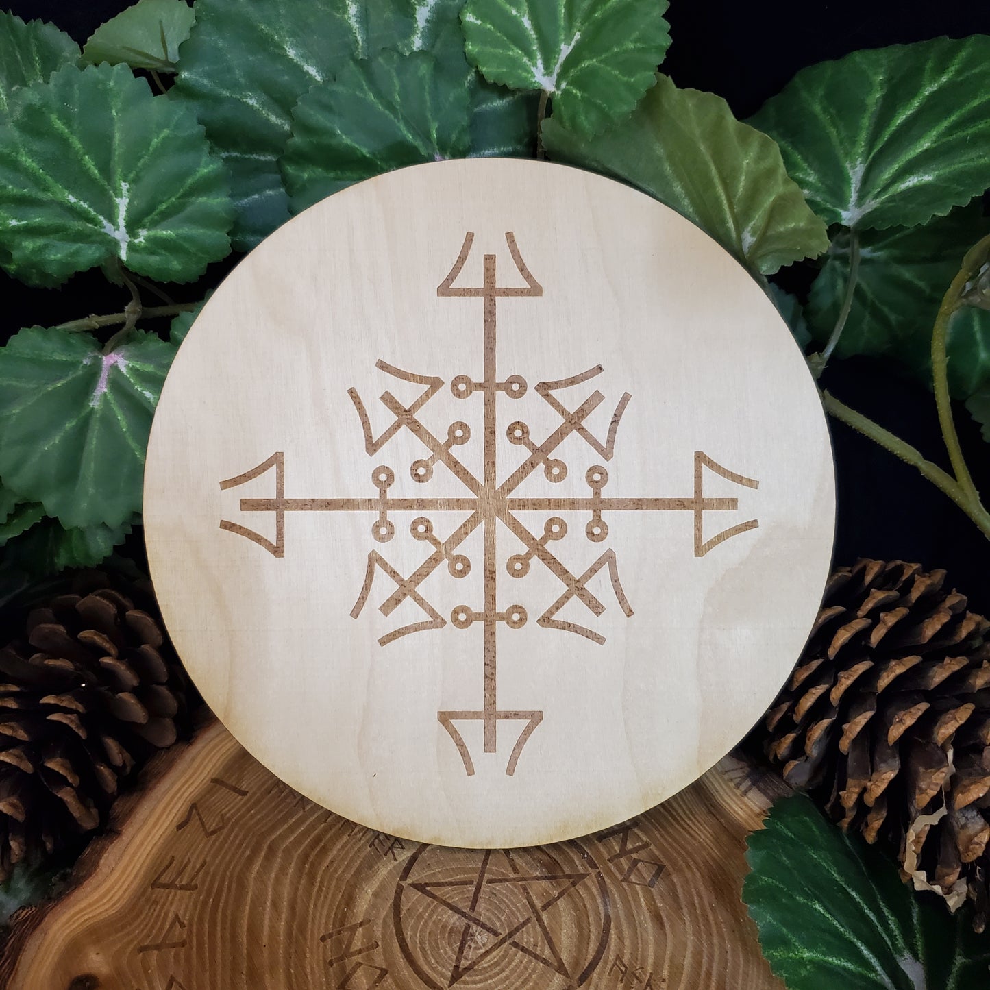 Wheel of Hekate Amulet - North Witch Magick Co.