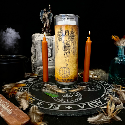 Archangel Raphael Novena Candle - North Witch Magick Co.