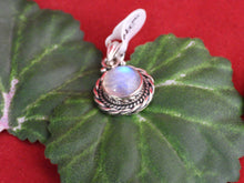 Load image into Gallery viewer, Moonstone set in .925 Silver Pendant - North Witch Magick Co.
