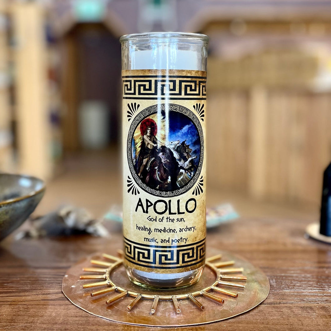 Apollo Novena Candle - North Witch Magick Co.