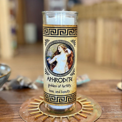 Aphrodite Novena Candle - North Witch Magick Co.