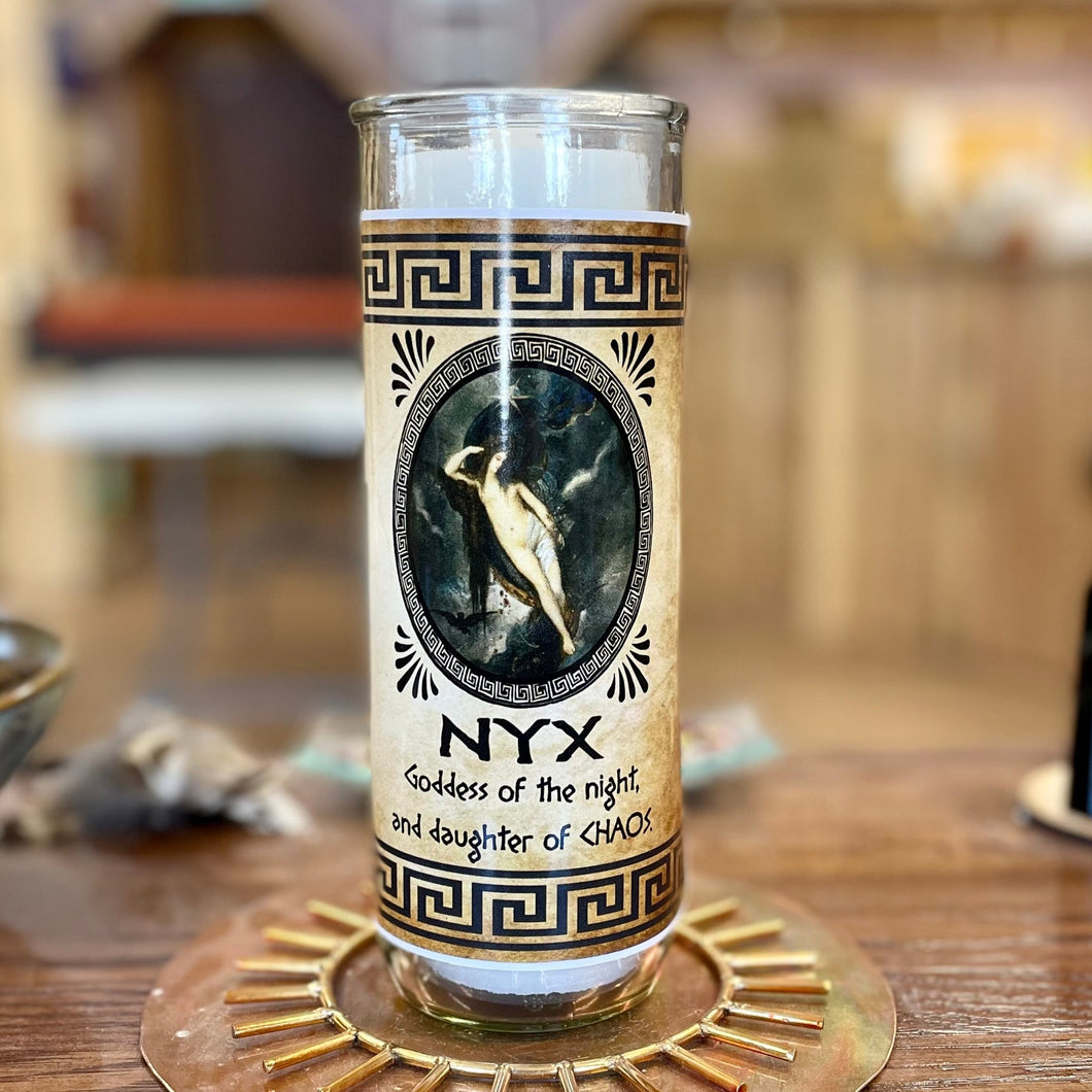 Nyx Novena Candle - North Witch Magick Co.