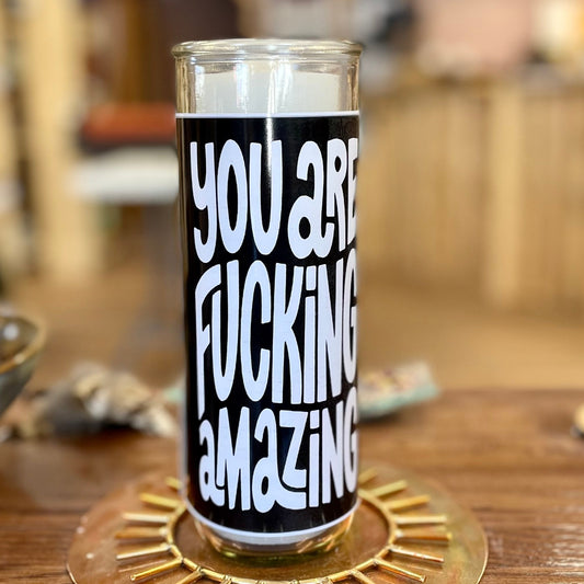 You are effing amazing novena candle - North Witch Magick Co.