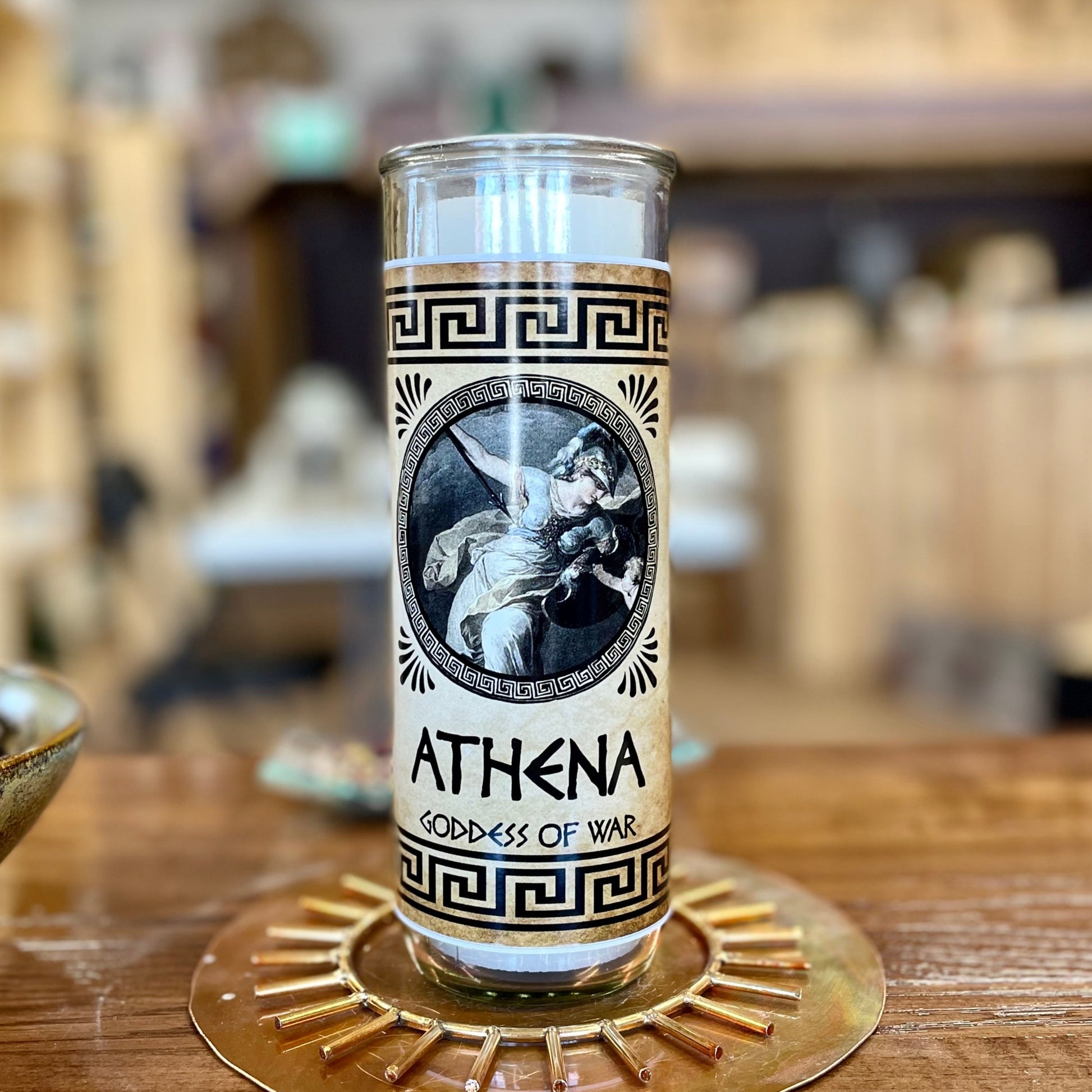 Athena Novena Candle - North Witch Magick Co.