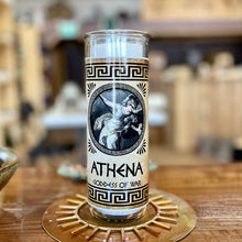 Load image into Gallery viewer, Athena Novena Candle - North Witch Magick Co.
