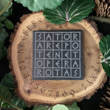 Load image into Gallery viewer, Slate Sator Square - North Witch Magick Co.
