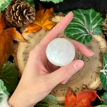 Load image into Gallery viewer, Selenite Orb - North Witch Magick Co.
