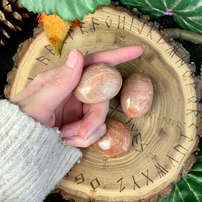 Peach Moonstone - North Witch Magick Co.