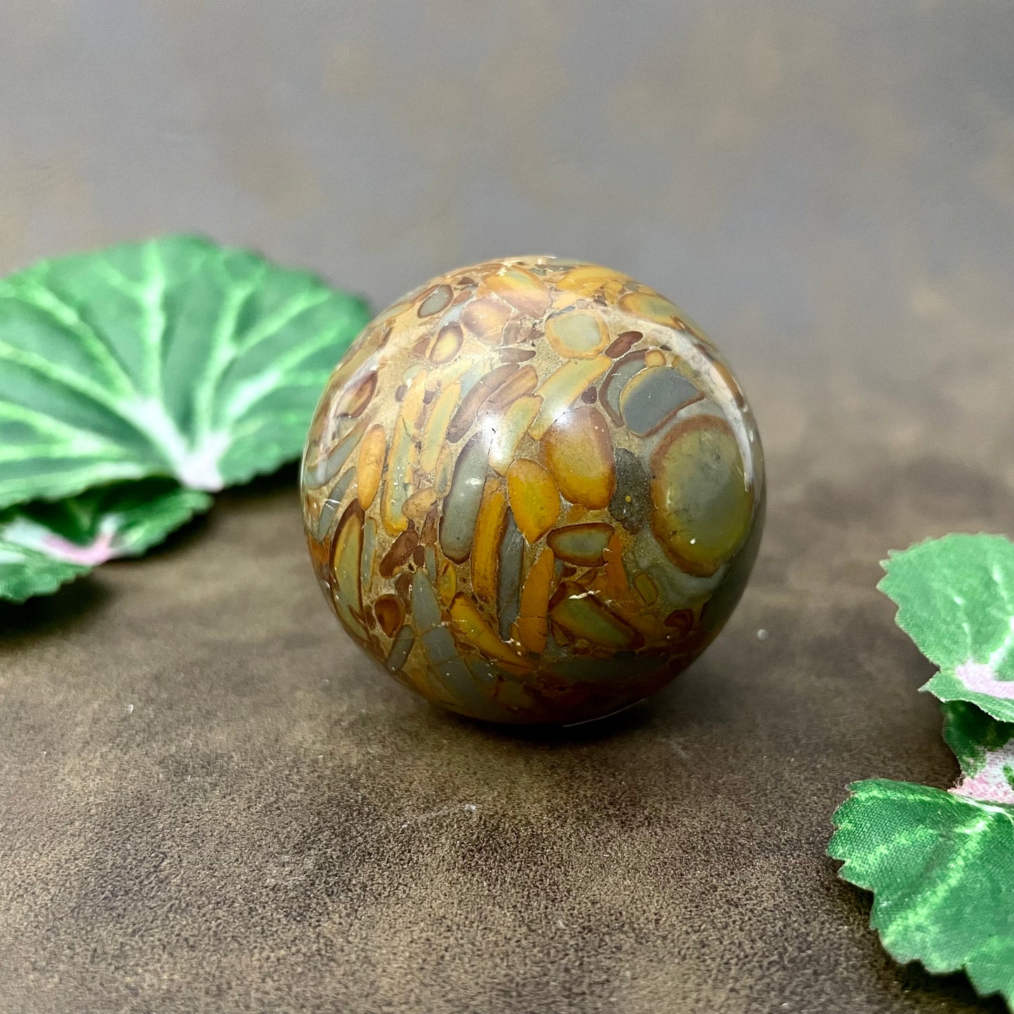 Leopardite Sphere - North Witch Magick Co.