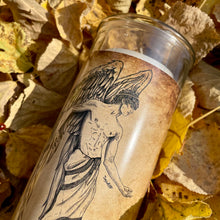 Load image into Gallery viewer, Archangel Uriel Novena Candle - North Witch Magick Co.
