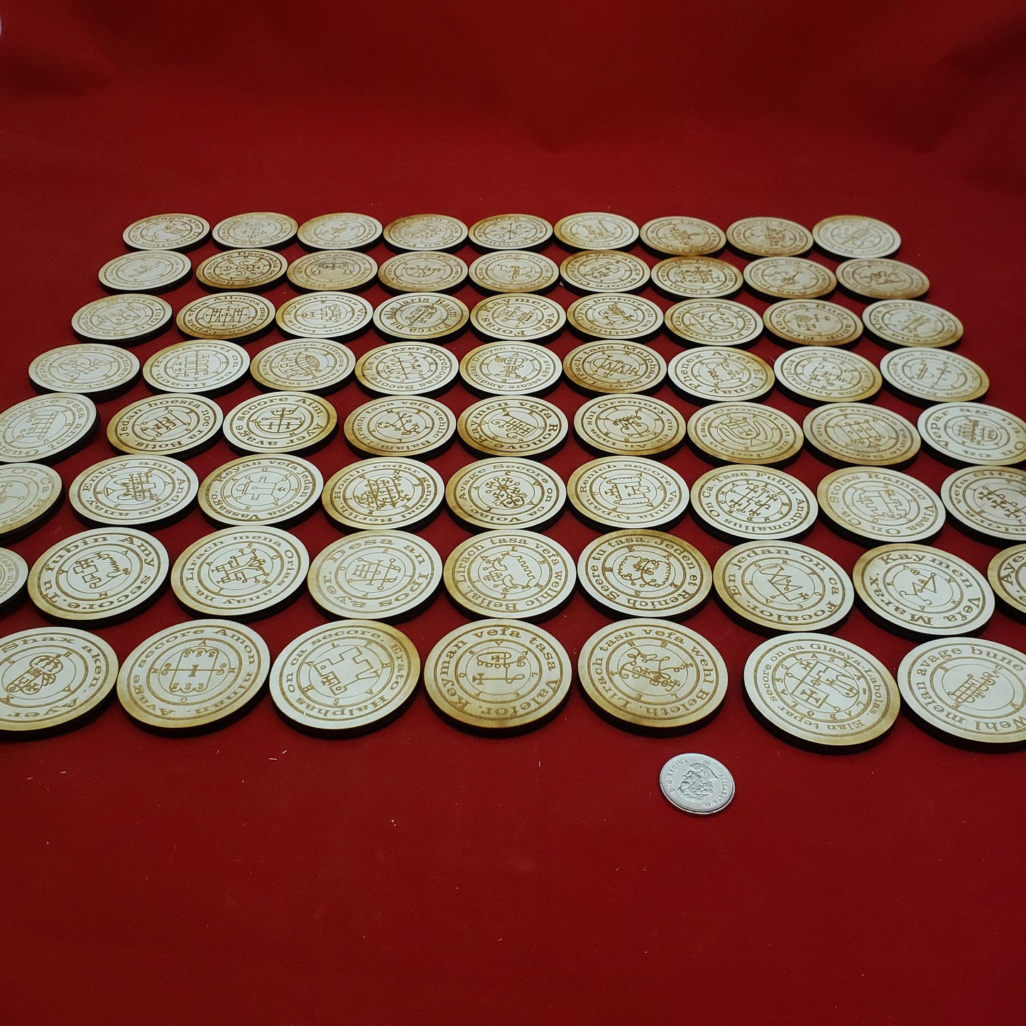 Full set of 72 goetia seals with enns - North Witch Magick Co.