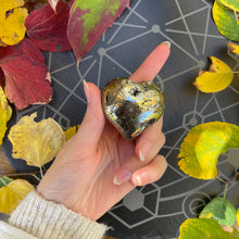 Load image into Gallery viewer, Pyrite Heart Piece
